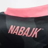 Dámsky dres Nabajk Kubba short sleeve black camo/old pink