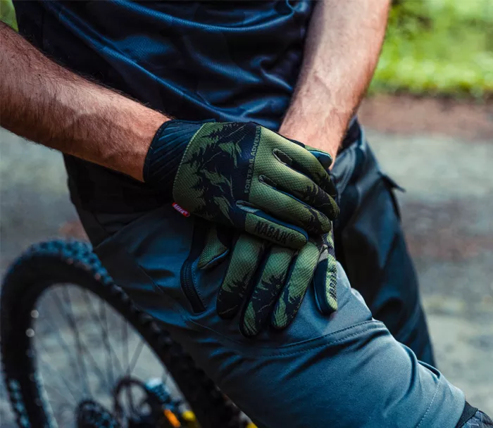 Nabajk Kubba men gloves khaki M
