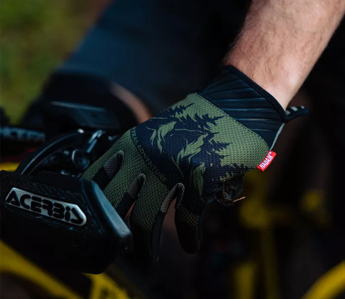 Nabajk Kubba men gloves khaki M
