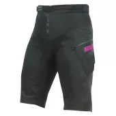 Nabajk Trautenberk youth girls shorts black/pink 9Y-10Y