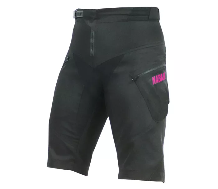 Nabajk Trautenberk youth girls shorts black/pink 9Y-10Y
