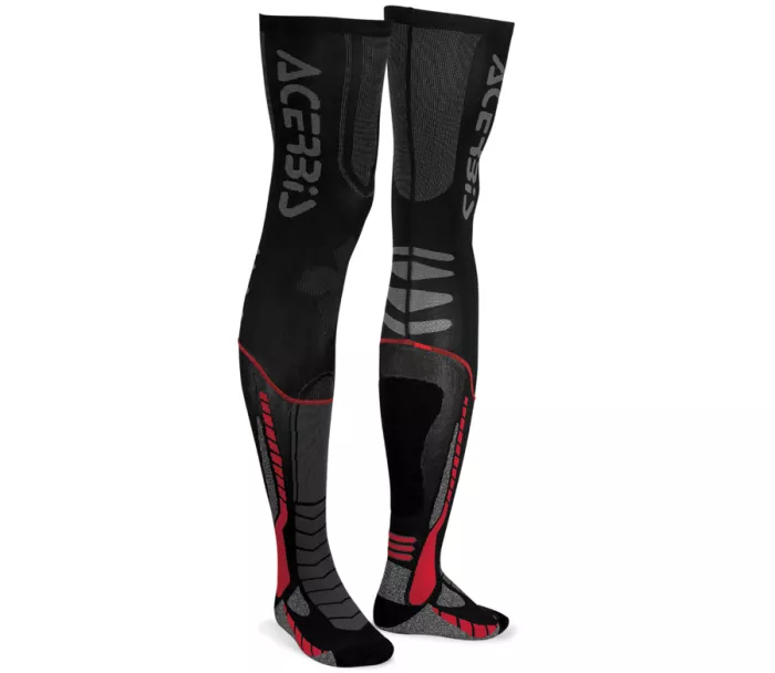 Funkčné ponožky Acerbis X-Leg Pro Socks black/red