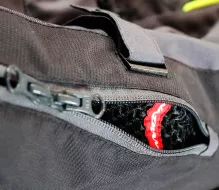 Dámska bunda na moto Nazran Cavell Tech-Air black/grey/fluo vel. XL