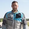 Bunda na motorku Nazran Lago grey/blue