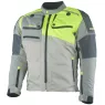 Bunda na moto Nazran Lago light grey/yellow fluo