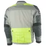 Bunda na moto Nazran Lago light grey/yellow fluo