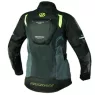 Dámska bunda na moto Nazran Thron Tech Air black/grey/fluo