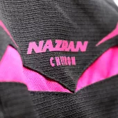 Dámska bunda na moto Nazran Thron Tech-Air black/pink/camo