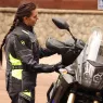 Dámska bunda na moto Nazran Cavell Tech-Air black/grey/fluo