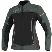 Dámská bunda na moto Nazran California 2.0 black/grey Tech-air compatible vel. XL