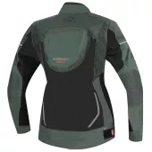 Dámská bunda na moto Nazran California 2.0 black/grey Tech-air compatible vel. XL