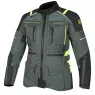Dámska bunda na moto Nazran Cavell Tech-Air black/grey/fluo