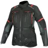Dámska bunda na motorku Nazran Cavell Tech-Air black/red