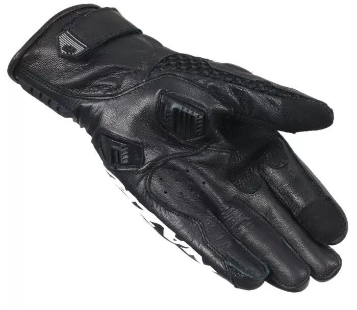 Rukavice na moto Nazran Circuit Air 2.0 black/white vel. S
