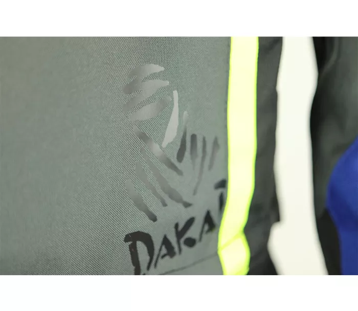 Bunda na moto Nazran Cavell Dakar white/blue/grey Tech-Air® compatible