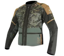 Bunda na moto Nazran Cavell Dakar camo/grey/brown Tech-air compatible vel. M