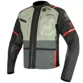 Bunda na moto Nazran Cavell Dakar black/grey Tech-air compatible vel. 3XL