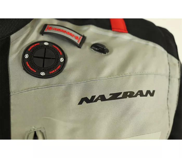 Bunda na moto Nazran Cavell Dakar black/grey Tech-air compatible vel. 3XL