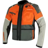 Bunda na moto Nazran Cavell Dakar orange/grey Tech-air compatible veľ. XL