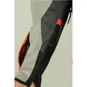 Bunda na moto Nazran Cavell Dakar orange/grey Tech-air compatible veľ. XL
