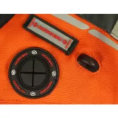 Bunda na moto Nazran Cavell Dakar orange/grey Tech-air compatible veľ. XL