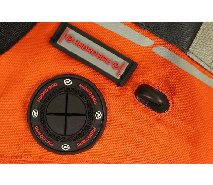 Bunda na moto Nazran Cavell Dakar orange/grey Tech-air compatible veľ. XL
