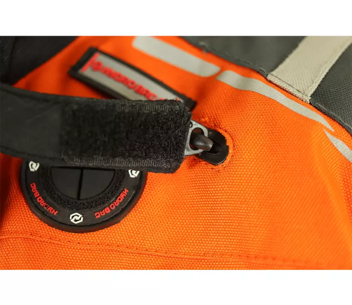 Bunda na moto Nazran Cavell Dakar orange/grey Tech-air compatible veľ. XL