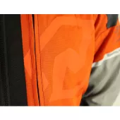 Bunda na moto Nazran Cavell Dakar orange/grey Tech-air compatible veľ. XL