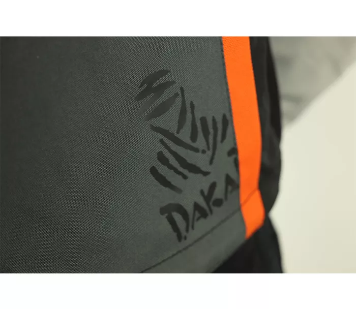 Bunda na moto Nazran Cavell Dakar orange/grey Tech-air compatible veľ. XL