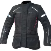 Dámská bunda na moto Nazran Montana 2.0 black/black vel. 2XL