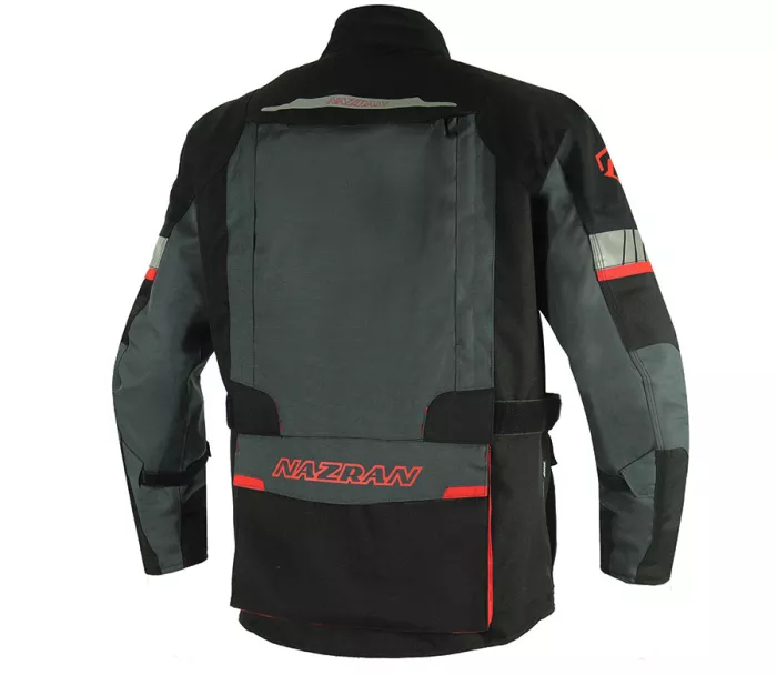 Bunda na moto Nazran Moritz 2.0 black/grey vel. 4XL