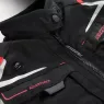 Dámska bunda na moto Nazran Moritz W black/dark grey