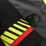 Bunda na moto Nazran Moritz black/dark grey/yellow fluo