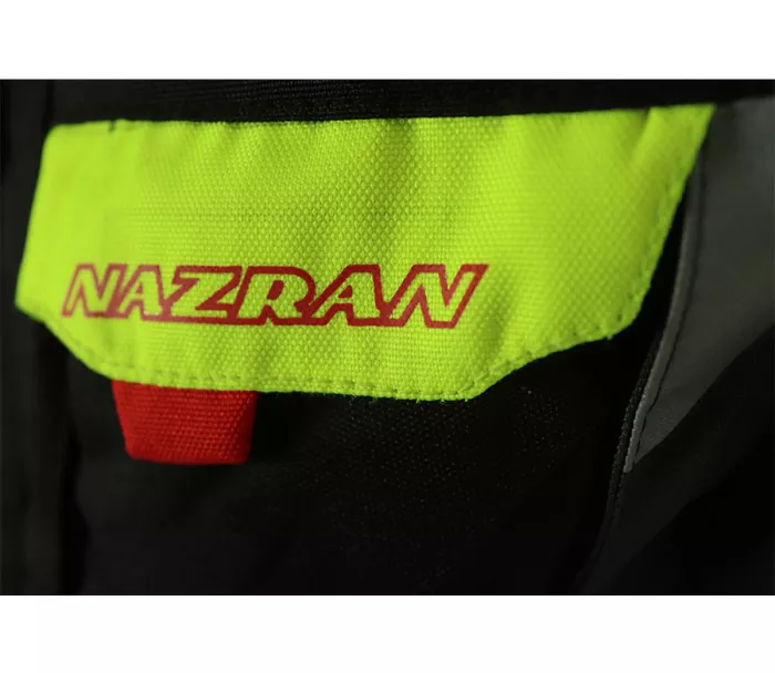 Dámská bunda na moto Nazran Moritz 2.0 black/grey/fluo vel. S