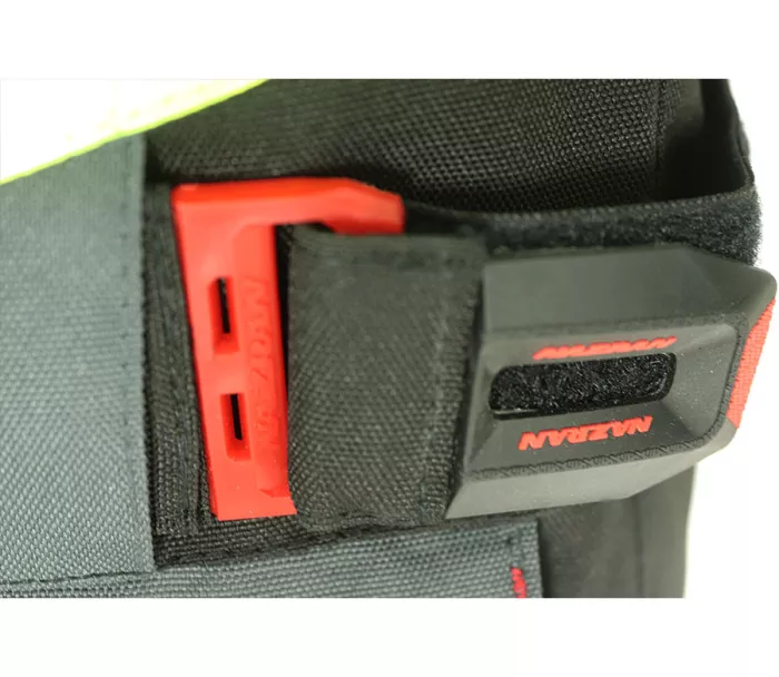 Dámská bunda na moto Nazran Moritz 2.0 black/grey/fluo vel. S