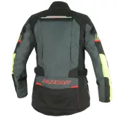 Dámská bunda na moto Nazran Moritz 2.0 black/grey/fluo vel. S