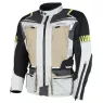 Bunda na moto Nazran Moritz sand/black/dark grey