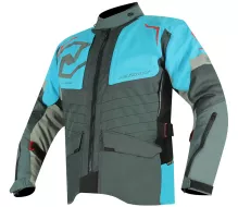 Bunda na moto Nazran Puccino blue/grey Tech-air compatible vel. L