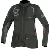 Dámská bunda na moto Nazran Puccino black/grey Tech-air compatible vel. M