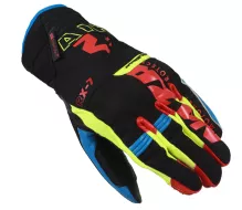 Rukavice na moto Nazran RX-7 2.0 black/blue/red vel. L