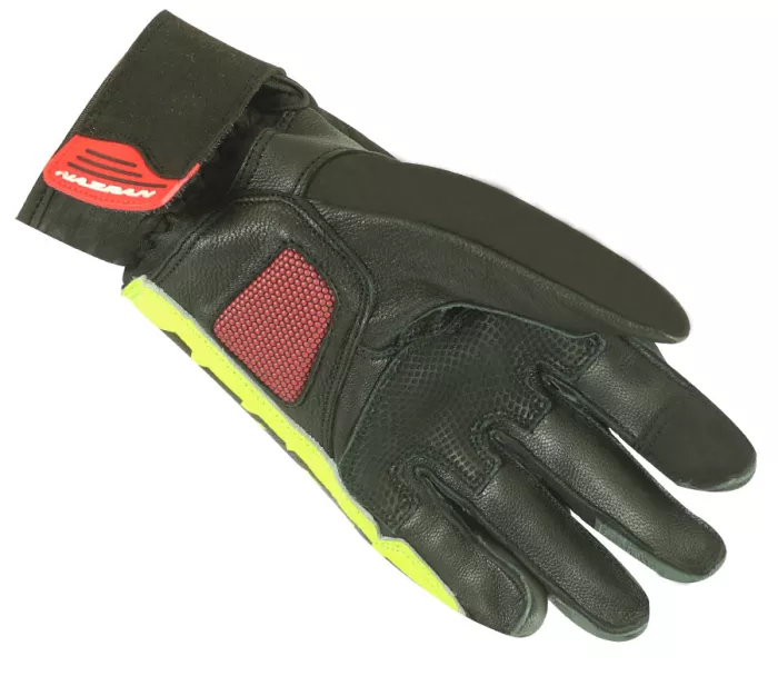 Dámské rukavice na moto Nazran RX-7 2.0 black/fluo vel. S