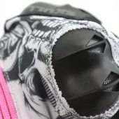 Dámské rukavice na moto Nazran Stunt 2.0 skull white/black/pink vel. M