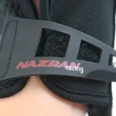 Dámské rukavice na moto Nazran Stunt 2.0 skull white/black/pink vel. M