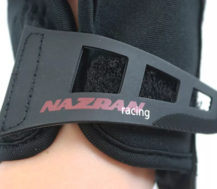 Dámské rukavice na moto Nazran Stunt 2.0 skull white/black/pink vel. M