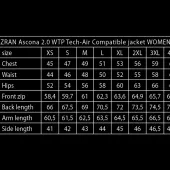 Dámska bunda Nazran Ascona 2.0 black/white/pink Tech-air compatible