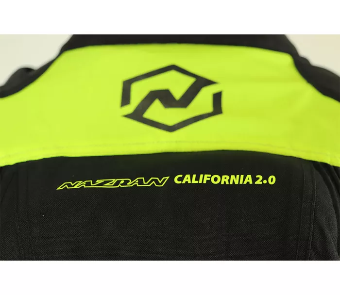 Bunda na moto Nazran California 2.0 black/fluo Tech-air compatible vel. L