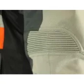 Bunda na moto Nazran Cavell Dakar orange/grey Tech-air compatible veľ. XL