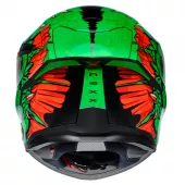 Helma na motorku Nexx SX.100R Abisal green/red