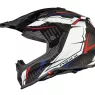 Helma na moto NEXX X.WRL ATIKA white/red