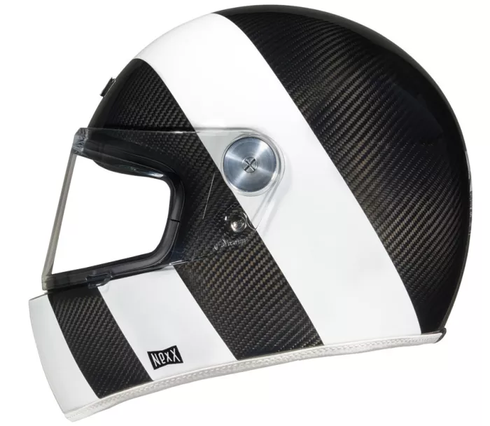 Helma na moto NEXX X.G100R SALT FLATS carbon white
